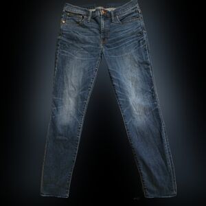 Madewell Women's Jeans Size 30 9" high rise skinny 🌟EUC